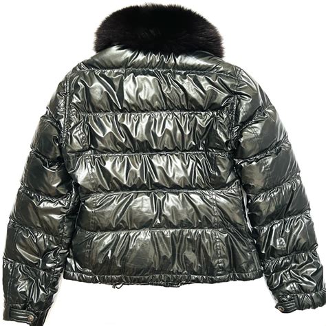 prada puffer coat with fur collar|prada coat price.